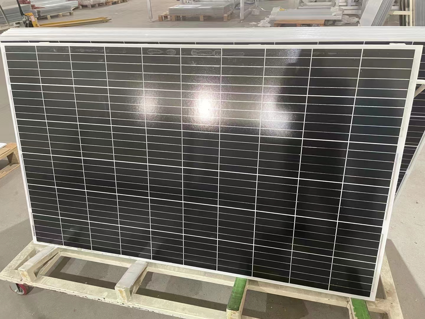 Solar cell module lamination process