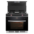Integrated Gas Stove with Oven: Steam, Bake & Cook All-in-One1