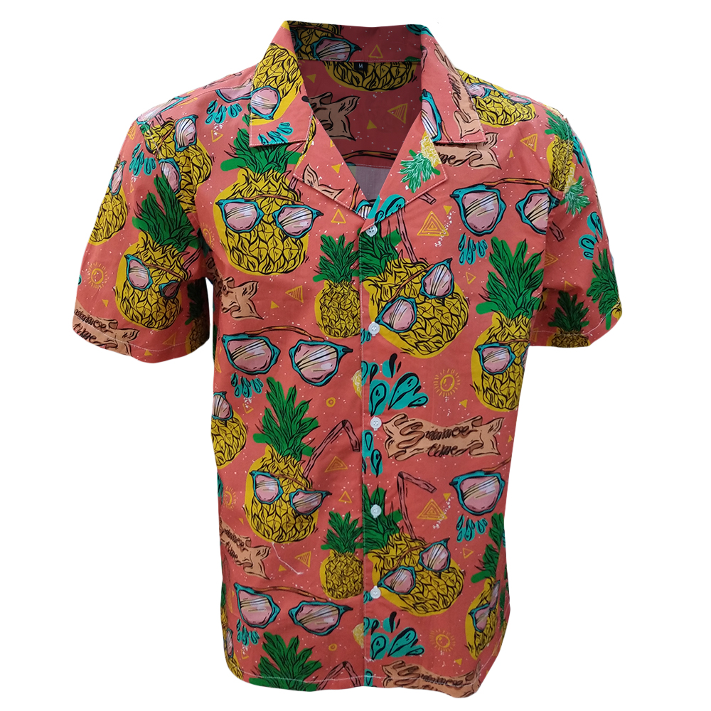 Ананасовая гавайская рубашка