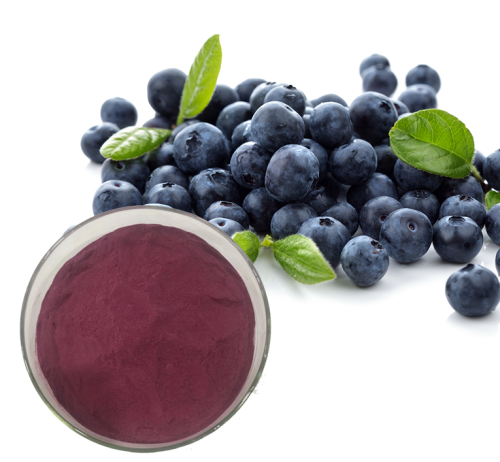 Natural Blueberry Extract Blueberry Fruit Powder It can be used in food and cosmetics