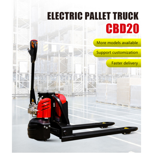 Nieuwe stijl 1.5T 1.8T 2.0T 3300lbs volledige elektrische palletwagen