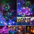 USB Christmas Lights Rugby Shape String - 5m/10m Bluetooth APP Remote DC5V WS2812B for Party Wedding Garden Backyard Light Decoration1