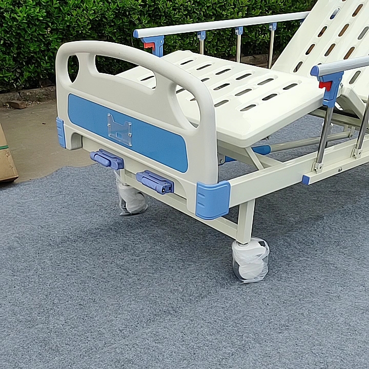 cheap for sale manual two function care bed hospit adjust bed1