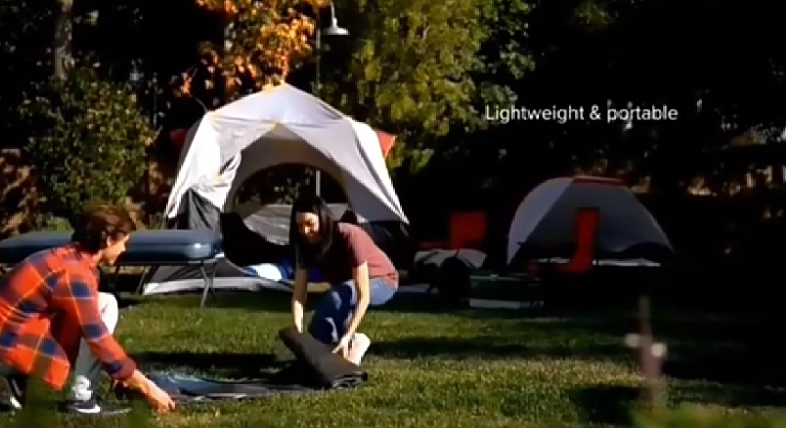 Selbst aufblasener Blow -Up -Bett