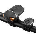 USB Rechargeable Bike Headlight and Horn: Enhance Your Cycling Experience with Wireless Remote Control1