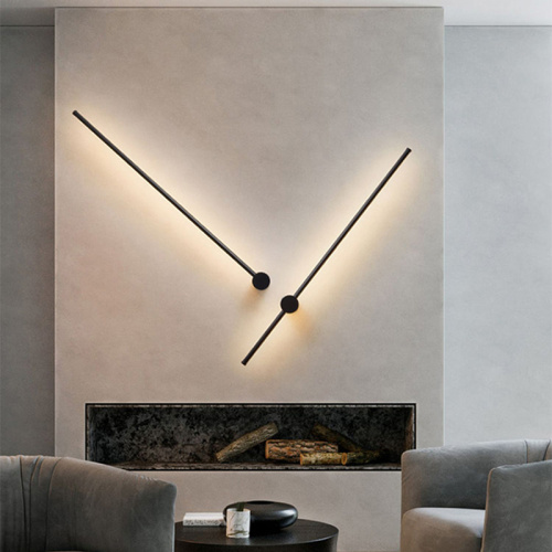Modern minimalist LED linear wall lamp
