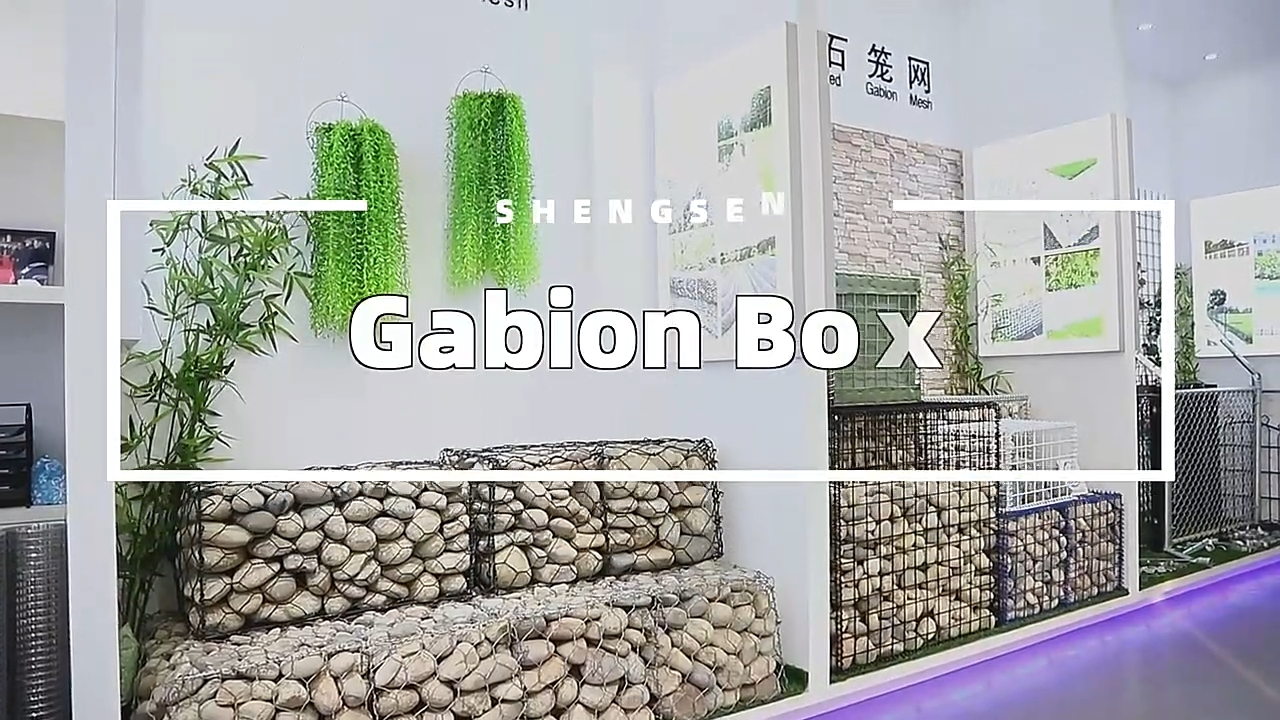 Esagono intrecciato 2x1x1 in PVC PE rivestito con galvanizzato Galvanizzato Gabion Basket Prezzi in pietra Fence Mash Materasso reti Gabion Box1