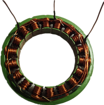 Stator coating and winding 