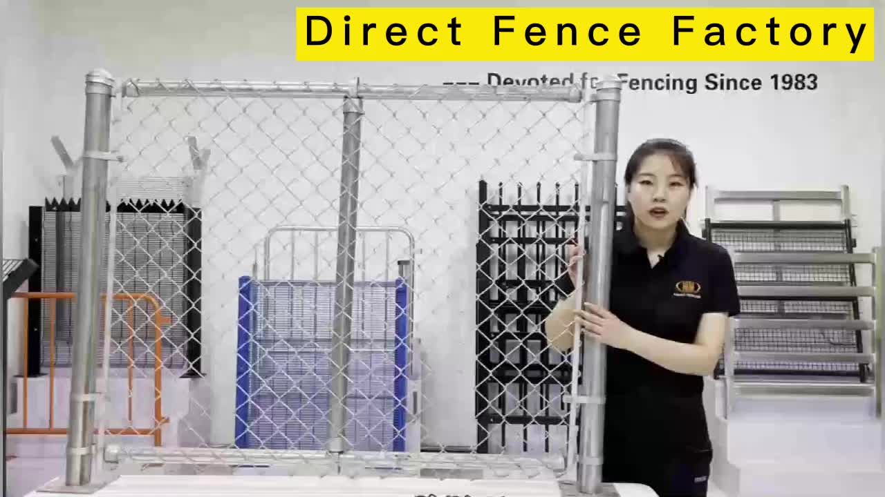 Ladang dan lapangan Galvanized Steel Fencing Products Products Farm Chain Link Fence1