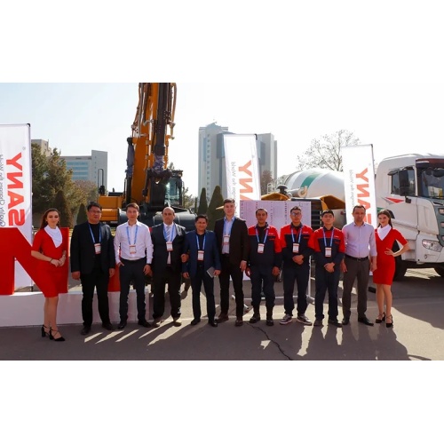 SANY Connects with Potential Clients and Industry Leaders at UzBuild 2023 Exhibition