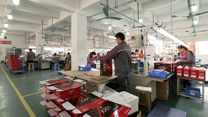 Smart lock assembly-line