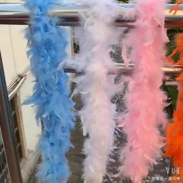Cheap White Feather Boas Feather Scarf Party Accessories Feather Boas1