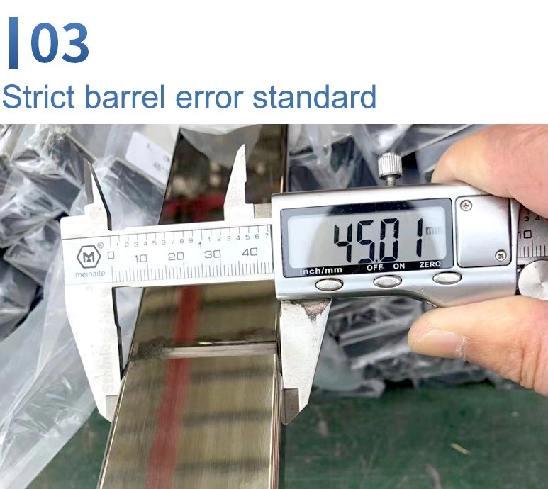 ASTM 304L Edelstahl -Schweißrohr Sanitär -Rohrleitungspreis Edelstahlrohr/Rohr