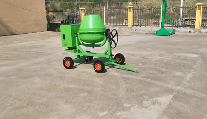 concrete pole concrete mixer machine