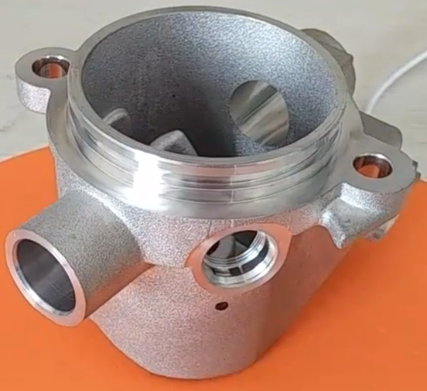 aluminum die casting machinery parts valve case