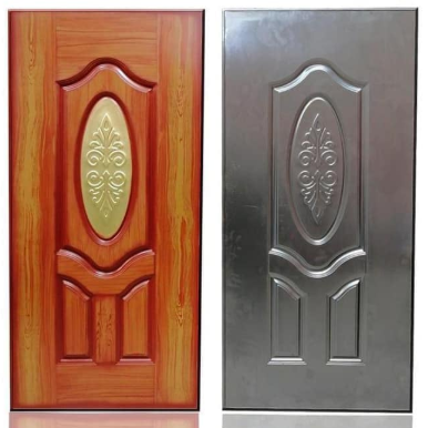 Steel doors installation method 