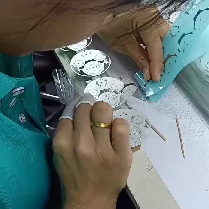 Proceso de pegatina