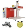 Portable 3D Fiber Laser Engraver for Jewelry and Guns (JPT, Raycus MOPA M7)1