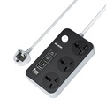Universal Power Socket: 3 Outlets + 2 Type-C PD Fast Charging Ports USB Strip1