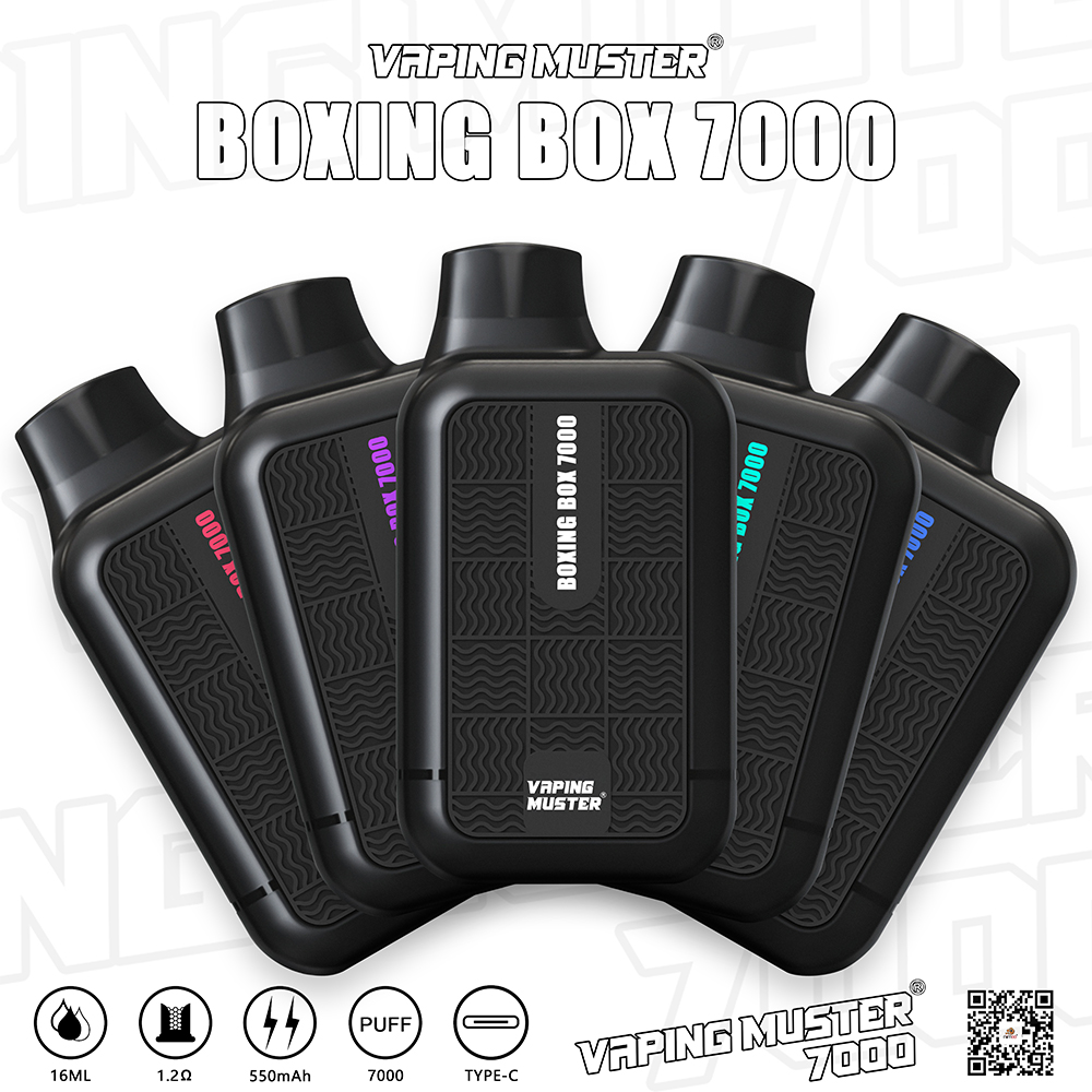 Kotak Tinju Vape 7000