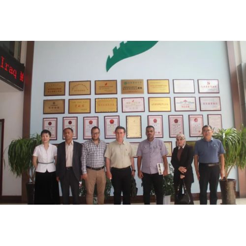 Une délégation irakienne visite Huahong Biotechnology pour écrire un nouveau chapitre dans la coopération commerciale