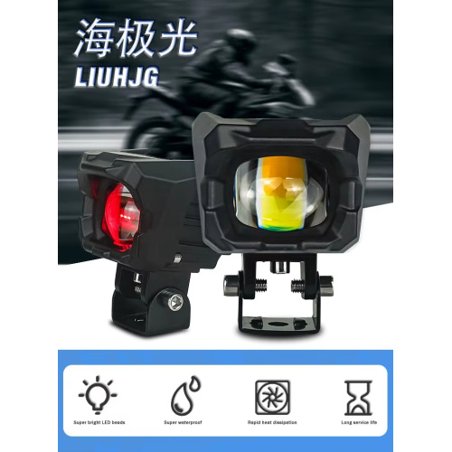 LIUHJG Motorcycle Spotlight I Super Bright 6000K  Motorcycle Fog Led Lights with 231022