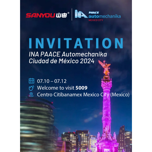 SANYOU JOIN IN INA PAACE Automechanika Mexico 2024