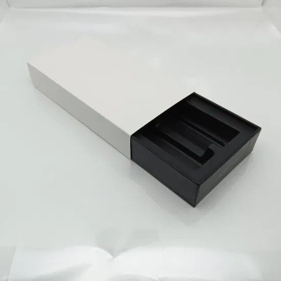 Drawer Box White Card Boxes Gift Jewelry Perfume Boxes Customized Packing Bag Custom Printed Logo1