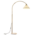 Modern Nordic Arc Marble Base LED Corner Floor Lamp1