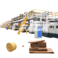 Automatic 3-5-7 Ply Corrugated Cardboard Production Line for Corrugated Cardboard Sheet Making1