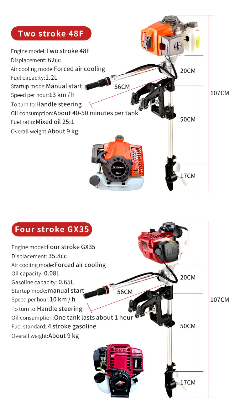 Japonya Teknoloji Toptan Tekne Motoru 2 Strok Dıştan Takma Tekne Motor Ucuz Kullanılmış Çin 15hp Uzun Şaft Outtani Motor