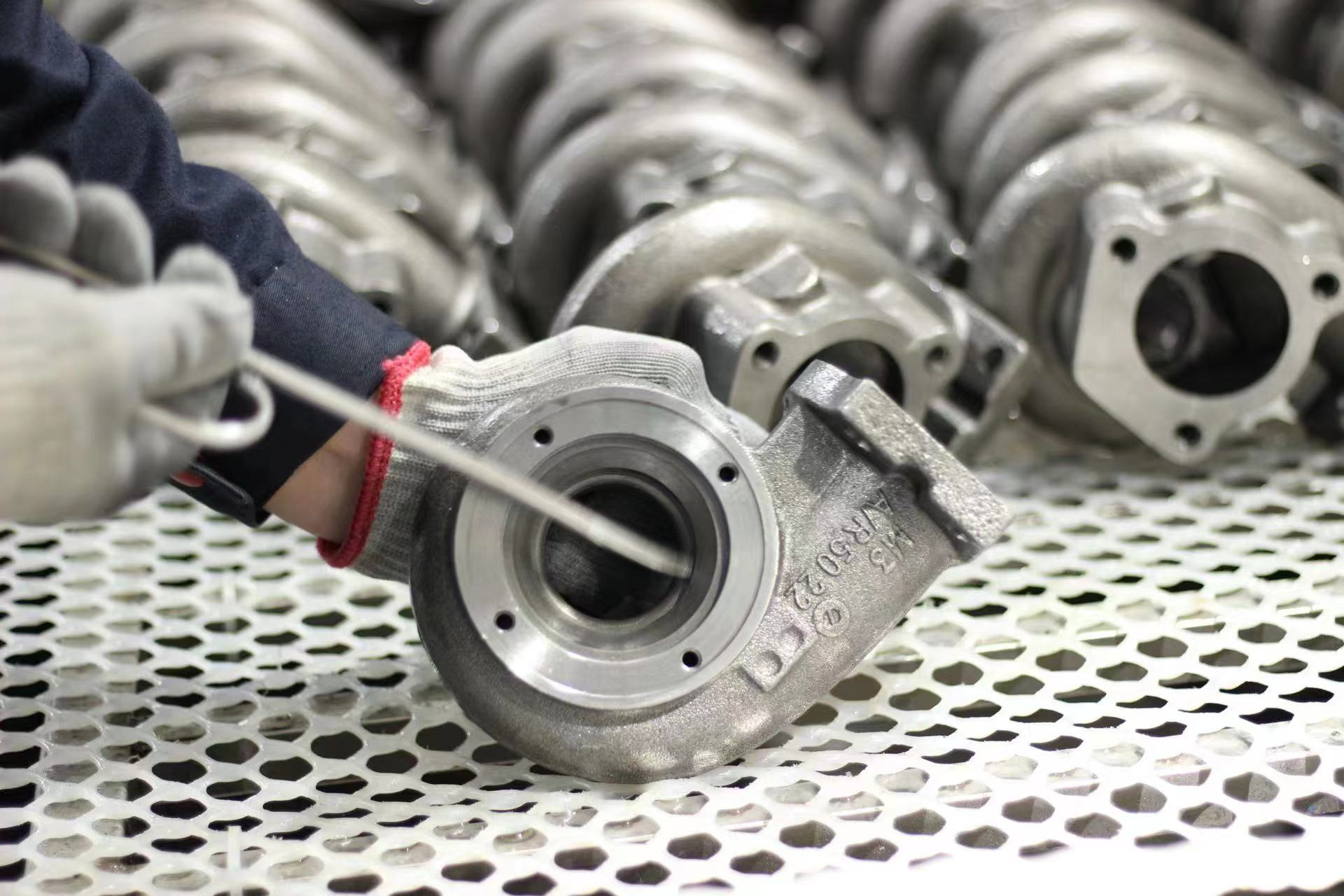 Turbina ház feldolgozása
