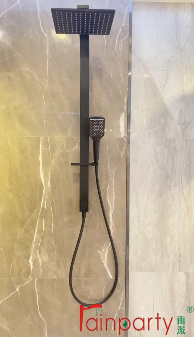 Adjustable Multifunctional Square Shower Set
