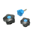 China Factory Top Quality Star Plastic Head Black Handle Screw Bakelite Knob - Cheap1