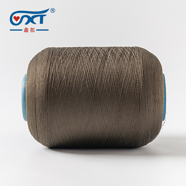 Champagne SCY Spandex Covered Polyester Yarn