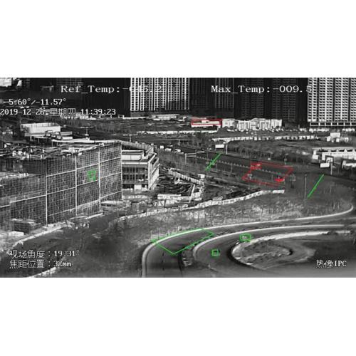 Thermal target instrusion alarm