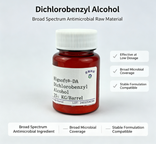 Alcohol diclorobencílico para formulaciones para el cuidado del cabello