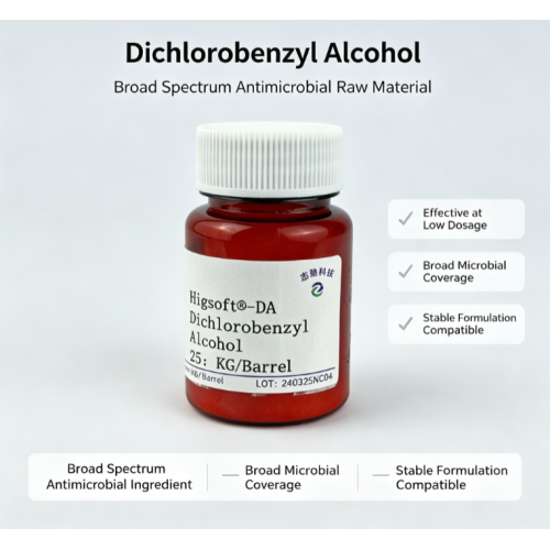 Alcohol diclorobencílico para formulaciones para el cuidado del cabello
