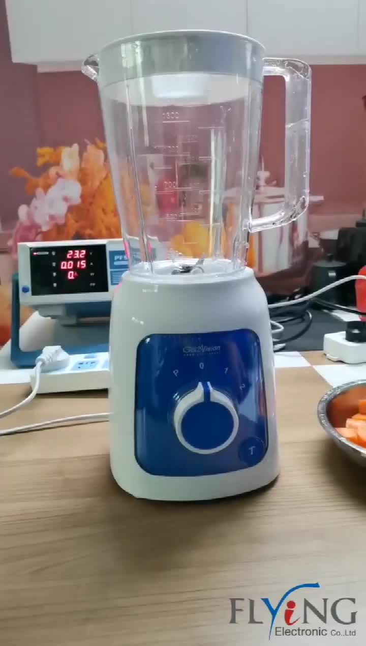 food blender test in workshop 