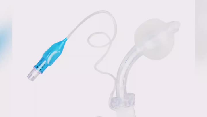 PVC tracheostomy vamzdis