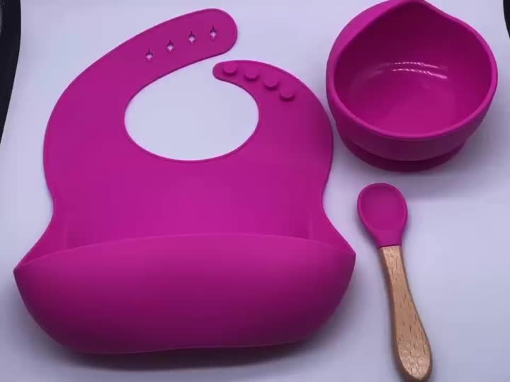 Conjunto de alimentação de silicone