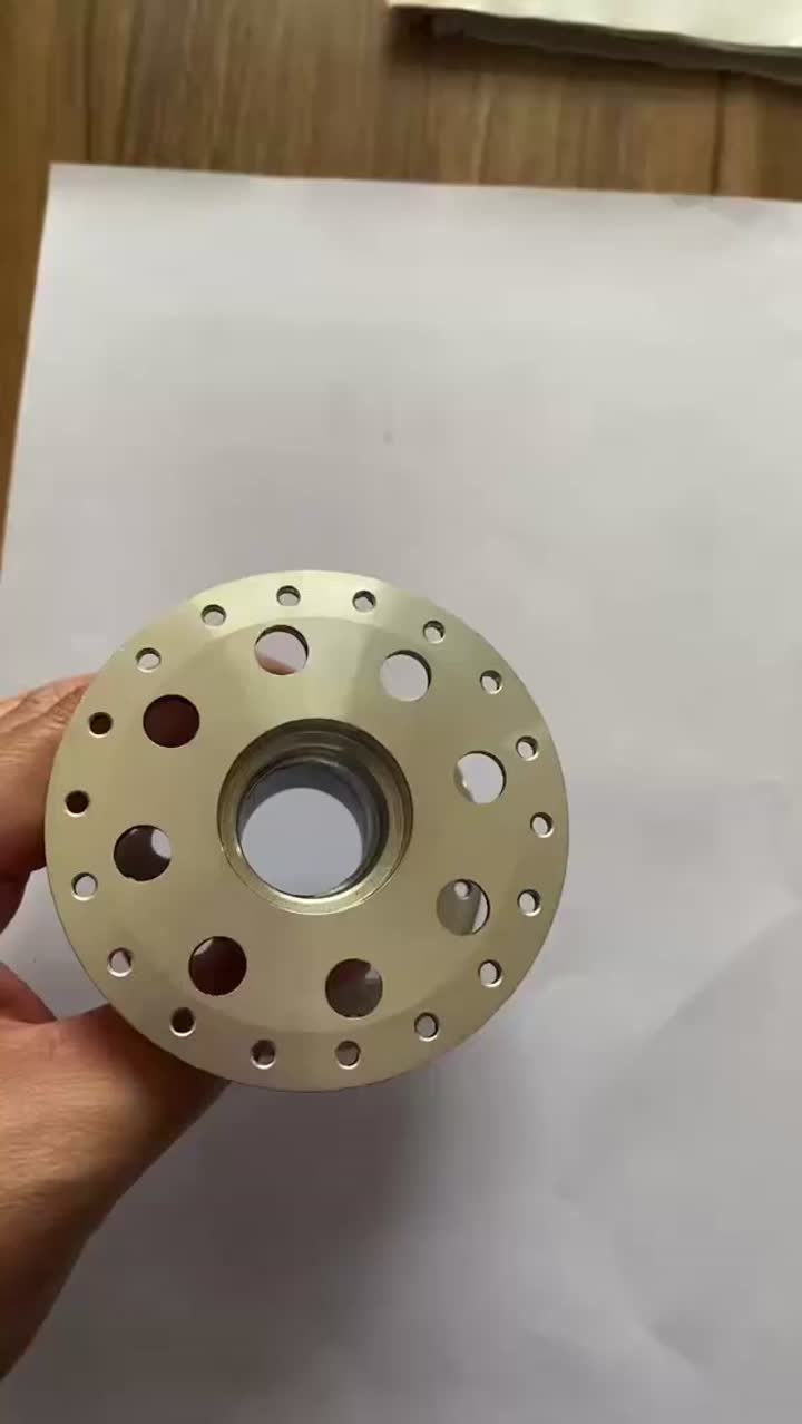 Cubo de liga de alumínio de cadeira de rodas leves