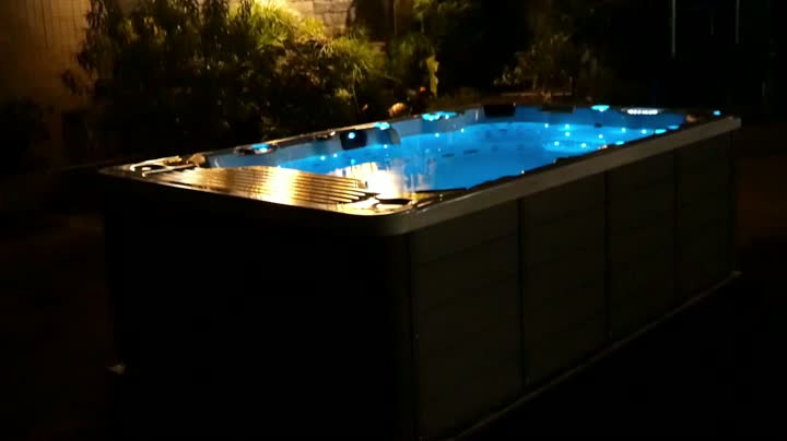 Smart endless spa swimming pool HL-9901