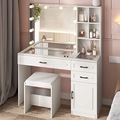 Meubles de chambre LED LED MODERNE MODERNE Couleur de rangement en option commode de rangement de maquillage