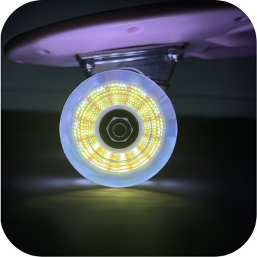 Roller skate flashing wheel