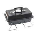 Go Anywhere Small Mini Portable Travel Bbq Grill Rectangular Steel Outdoor Indoor Tabletop Barbecue Charcoal Grill1