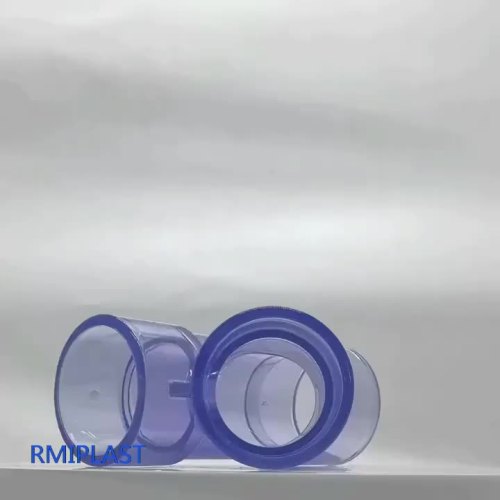 Rõ ràng pvc y loại tee