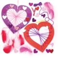 Valentine's Day Wooden Cross Stitch Heart Dream Catcher DIY Kit1