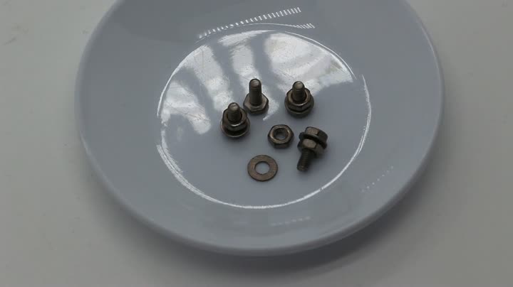 TA2 pure titanium hexagonal M3*8 (Ti) three combinations
