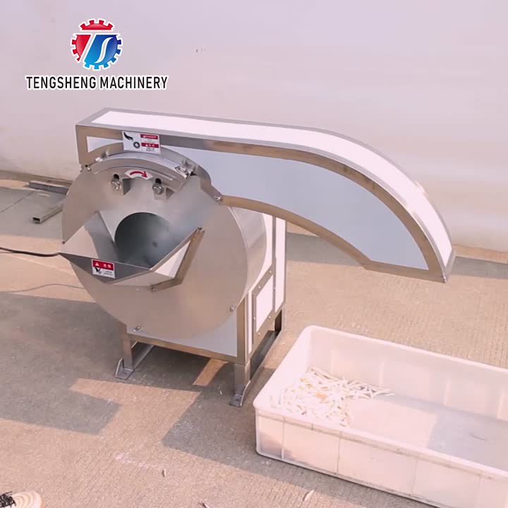 Máquina cortadora industrial de batatas fritas TS-Q128